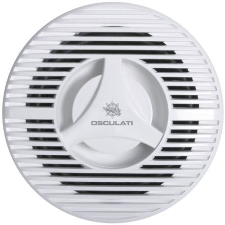 Pereche difuzoare marine non-magnetice cu 2 cai OSCULATI, 180mm, 100W, alb