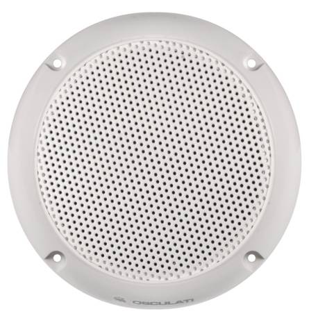 Pereche difuzoare marine OSCULATI Slim, 150mm, 60W, alb