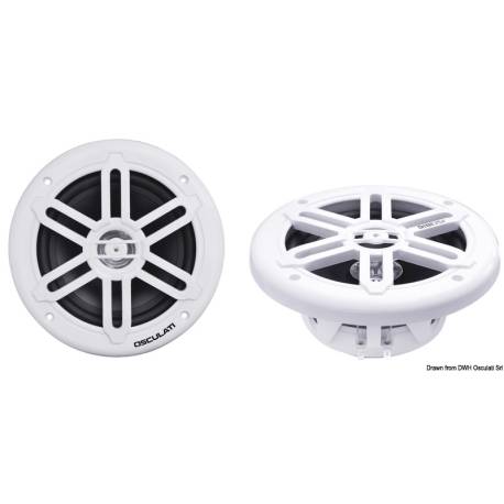 Dual cone speakers 5.25 - 2x80W - white
