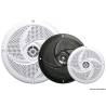 Pereche difuzoare marine OSCULATI Dual Cone Ultra Slim 6.5" alb