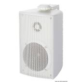 Set difuzoare marine stereo Cabinet, 2-cai, alb, 164x98mm