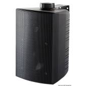 Set difuzoare marine stereo Cabinet, 2-cai, negru, 164x98mm