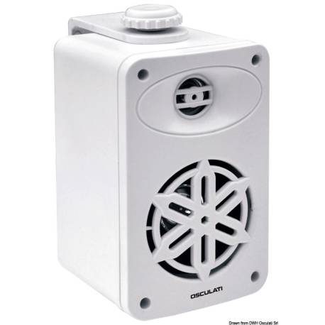 Pereche difuzoare pentru interior OSCULATI 3", 2x80W, alb