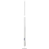 Antena radio VHF GLOMEX RA1201, alb, cu suport pentru steag
