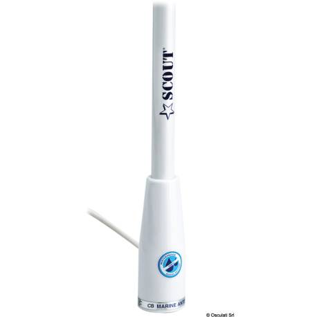 Antena CB SCOUT KS-7B Ice White 1.5m, 10W