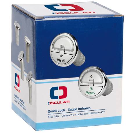 Gura alimentare rezervor combustibil OSCULATI Quick Lock 38 mm