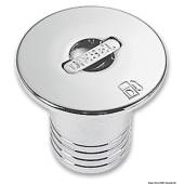 Chromed brass DIESEL straight deck plug 50 mm
