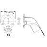 FUEL 30°-angled plug mirror polished AISi316 50mm