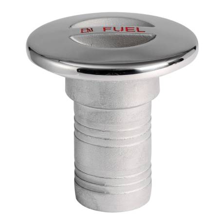 FUEL deck plug cast mirror polished AISI316 38 mm