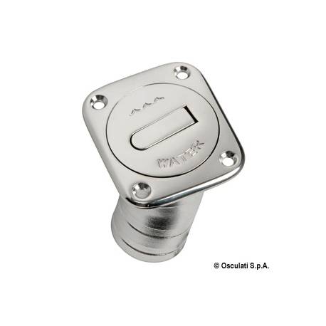 Gura alimentare patrata pentru apa, 38mm, inox AISI316 