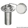 Fuel deck plug chromed brass