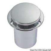 Fuel deck plug chromed brass