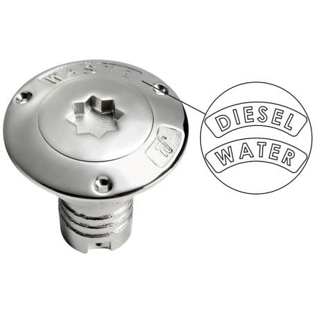 Gura alimentare motorina OSCULATI Francia, inox AISI 316, 50mm