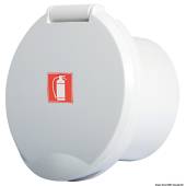 ClassicEvo white ABS compart extinguisher graphic