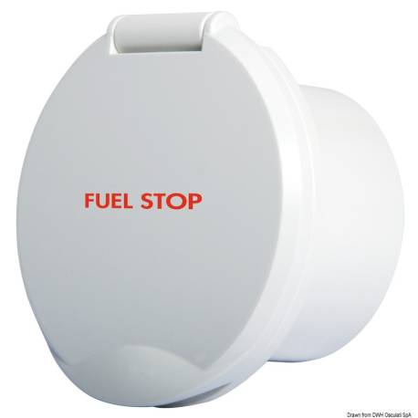 ClassicEvo white ABS compart w/FUEL STOP wording