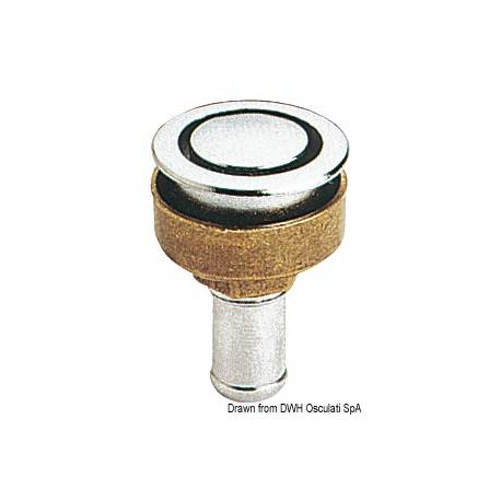 Aerisire rezervor combustibil OSCULATI, alama cromata, 20 mm