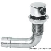 Aerisire combustibil la 90° OSCULATI 20.288.01, inox, 16mm