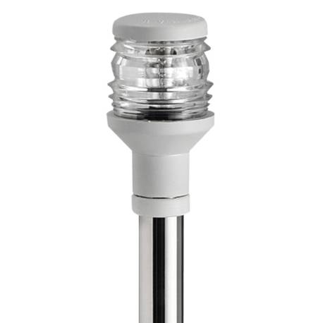 Lumina navigatie ancora 360° pe stalp pliabil 60cm, white