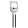 Lumina navigatie pe stalp detasabil inox 60cm, carcasa alba