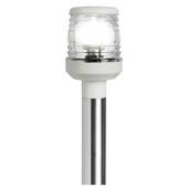 Lumina navigatie Classic 360° pe stalp detasabil 60cm cu baza plastic alb