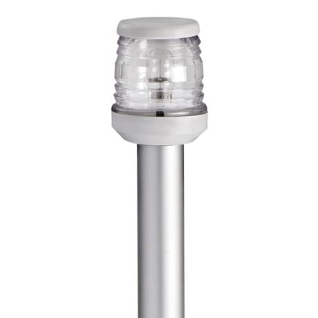 Lumina navigatie Classic 360° pe stalp din aluminiu 100cm, white