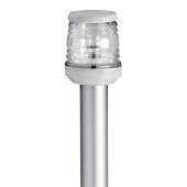 Lumina navigatie Classic 360° Bulkhead pe stalp din aluminiu 100cm, white