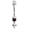 Lumini navigatie combinate pe stalp din inox Recess white 100cm