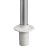 Lumina navigatie pe stalp aluminiu Classic 100cm, 225°, alb