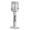 Lumina navigatie Compact stalp inox 20cm, alb, COLREG72