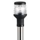 Lumina navigatie 360° pe suport inox detasabil 100cm, negru