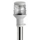 Lumina navigatie 360° pe suport inox detasabil 100cm, alb