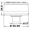 Lumina ancora Evoled 360° cu corp din inox 12V