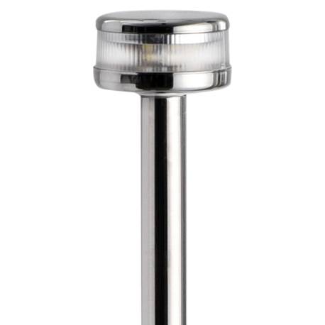 Lumina ancora Evoled 360° pe stalp pliabil 60cm, inox AISI316