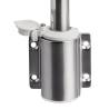 Lumina ancora Evoled 360° pe stalp detasabil 100cm, plastic alb
