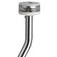 Lumina ancora Evoled 360° pe stalp detasabil inclinat 60cm, plastic alb