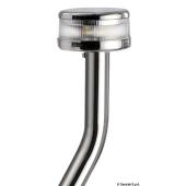 Lumina ancora Evoled 360° pe stalp detasabil inclinat 60cm, inox