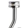 Lumina ancora Evoled 360° pe stalp detasabil inclinat 100cm, inox
