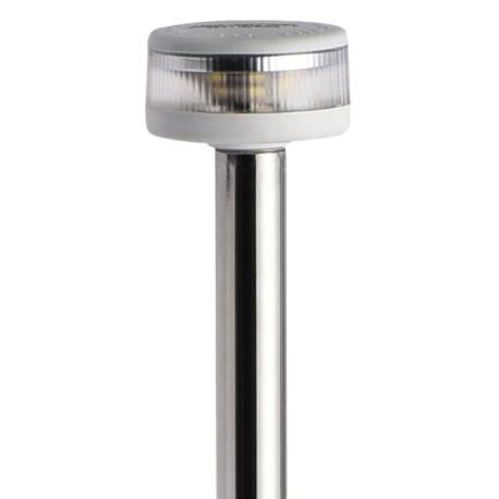 Lumina ancora Evoled 360° pe stalp pliabil 60cm, corp plastic alb