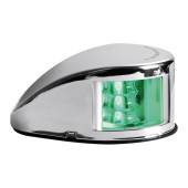Lumina navigatie Mouse Deck verde 112.5°, corp din inox
