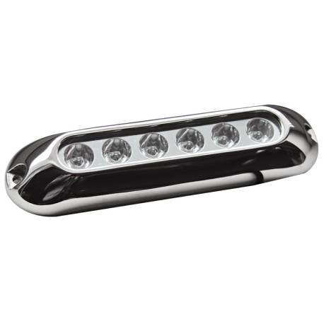 Lumina LED subacvatica cu 6 blue LEDuri albastre