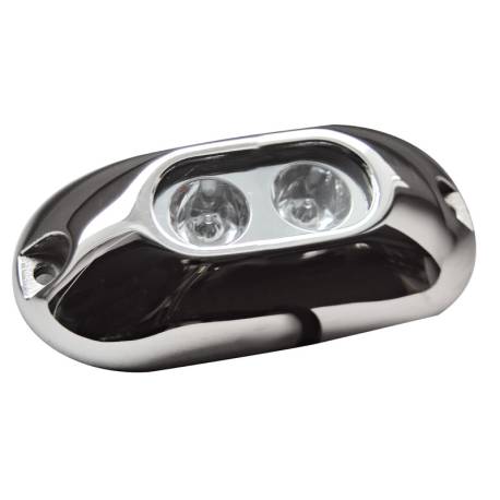 Lumina LED subacvatica cu 2 white LEDuri albe