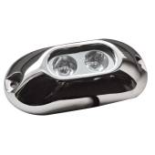 Lumina LED subacvatica cu 2 blue LEDuri albastre