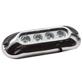 Lumina LED subacvatica cu 4 blue LEDuri albastre