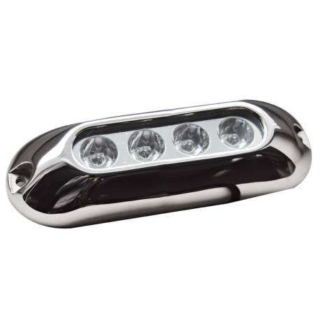 Lumina LED subacvatica cu 4 blue LEDuri albastre