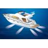 Lumina subacvatica cu 12x3W LEDuri RGBW, montare cu suruburi