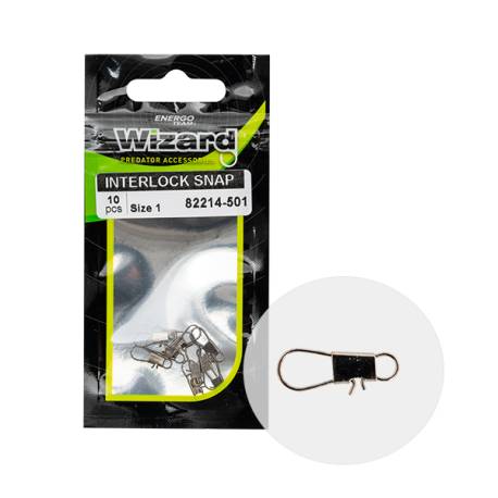 Agrafa WZARD Interlock Nr. 2, 10 buc/plic