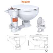 Toaleta electrica SEAFLO Regular, 24V, 463 x 482 x 335mm