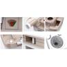 Toaleta portabila SEAFLO Premium, 389 x 346 x 402mm