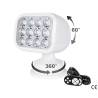 Proiector LED nautic SEAFLO cu telecomanda, 12x3W LED-uri, IP65, 28W, 2700 Lumeni