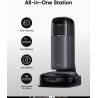 Aspirator robot EUFY Omni S1, All-in-One Station, HydroJet, Mop, 8000 Pa, Negru